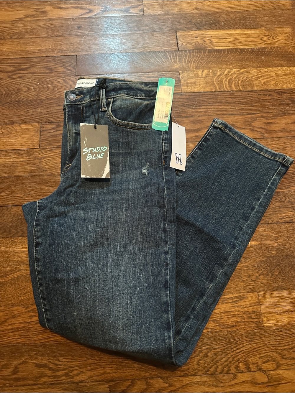 Studio Blue Straight Leg Jeans